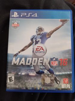 Ps4 MADDEN 16