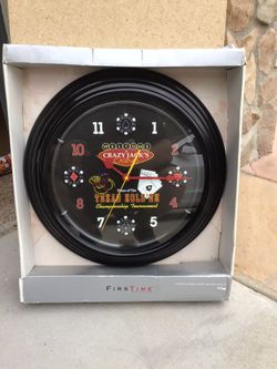 Red Neon Poker Clock