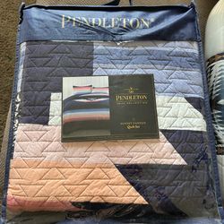 Pendleton Sunset Canyon Twin Quilt Set