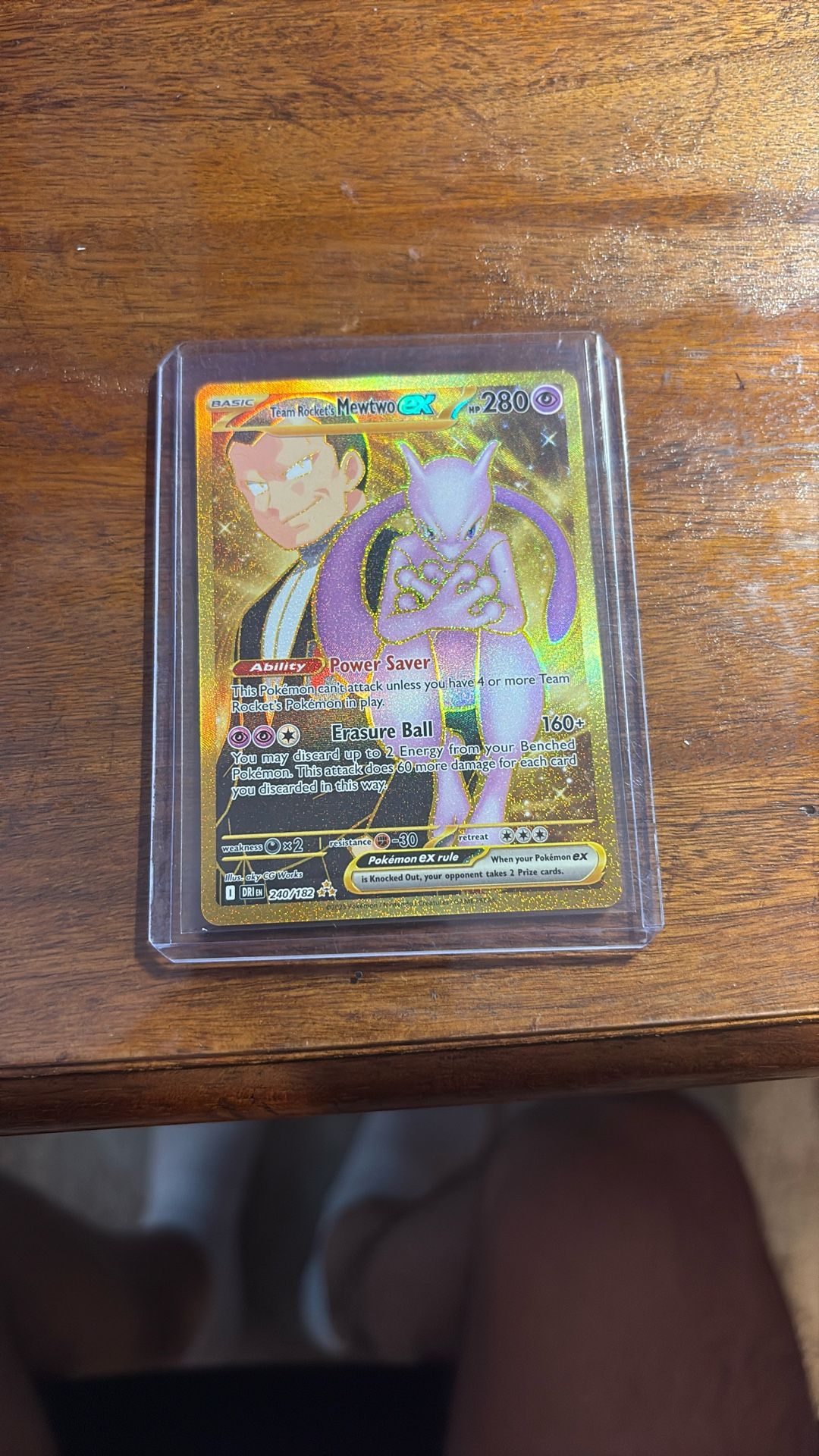 team rockets Mewtwo EX