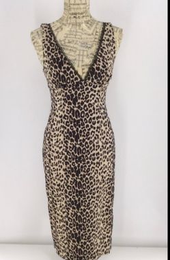 Leopard Print Cocktail Dress