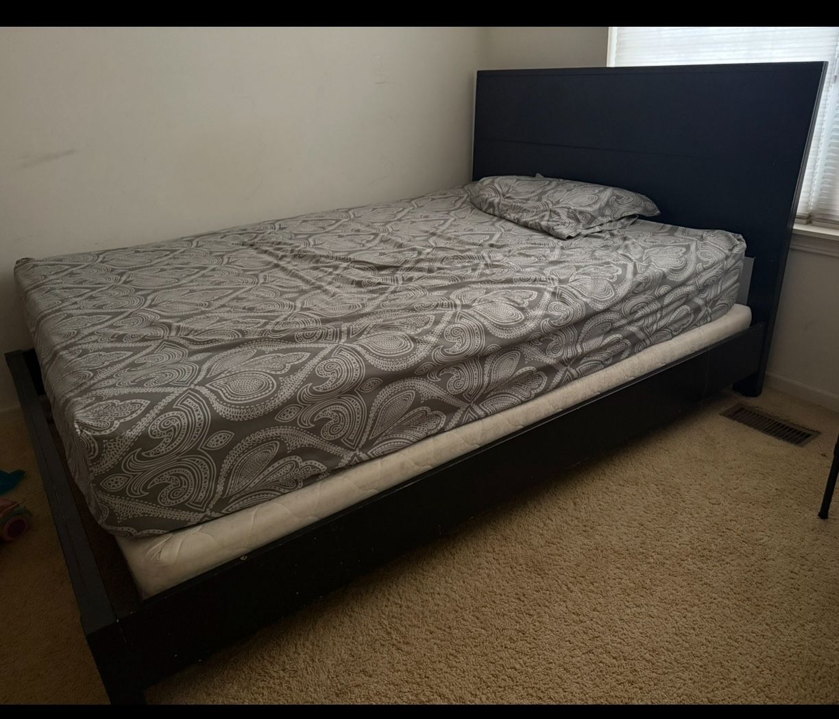 Wood Queen Bed Frame