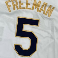 Freeman white gold black