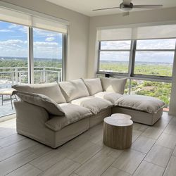 Beige Cloud Sofa (NEW IN BOXES)