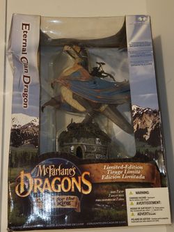 McFarlane's Dragon's Eternal Clan Dragon Limited Edition Quest for the Lost King. Toy