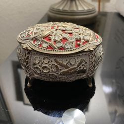 Metal Japanese Jewelry Box