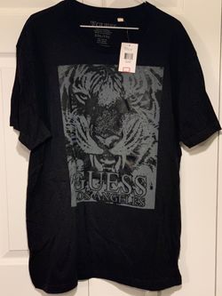 New Guess Lions Head T-shirt