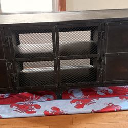 Restoration Hardware Industrial Media Cabinet (Original Retail $2095)