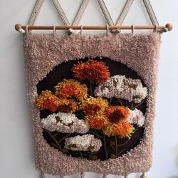 Beautiful CA Bloom Art - Wall Tapestry / Hooked 