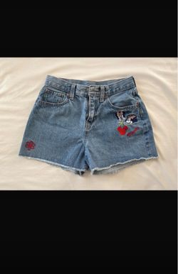 Girls Old Navy x Disney Minnie Mouse Denim Shorts
