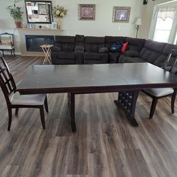 FREE dinning table with 3 chairs.