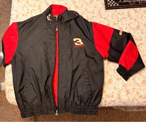 Vintage 90s Dale Earnhardt NASCAR Jacket - Nutmeg Mills - Size L