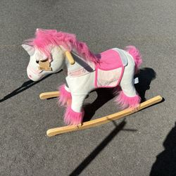 Rocking horse w tag LIKE NEW 