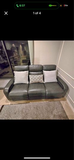 Leather Couch & Love Seat
