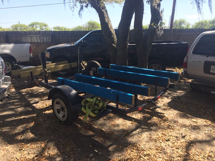 Triple jet ski trailer new for sale 600obo