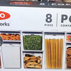 Oxo 8 piece POP Container Set