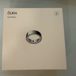 Brand New Oura Ring gen 4 silver
