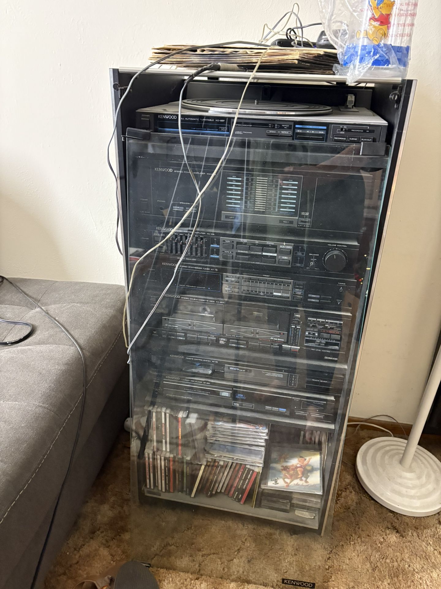 Turntable And Sound EQ System