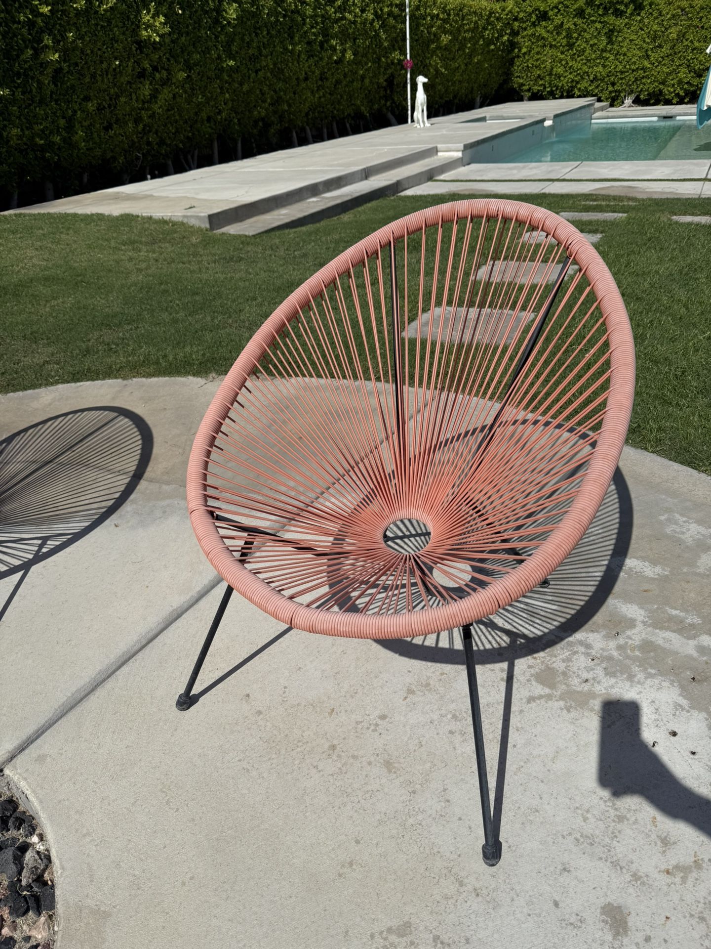 Orange Hammock bungee Style Chairs! (set of 4) $40’each Or $150 For Set
