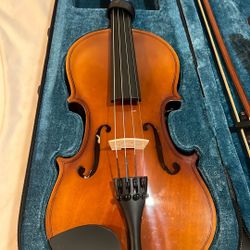 Violin Size 3/4 With Should Rest And Carry Bag Like New