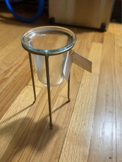 Lot of 6 Floating candle stand and vase