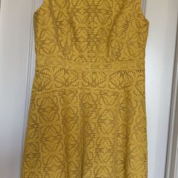 Ladies Eyelet Dress By J Crew, Size 10