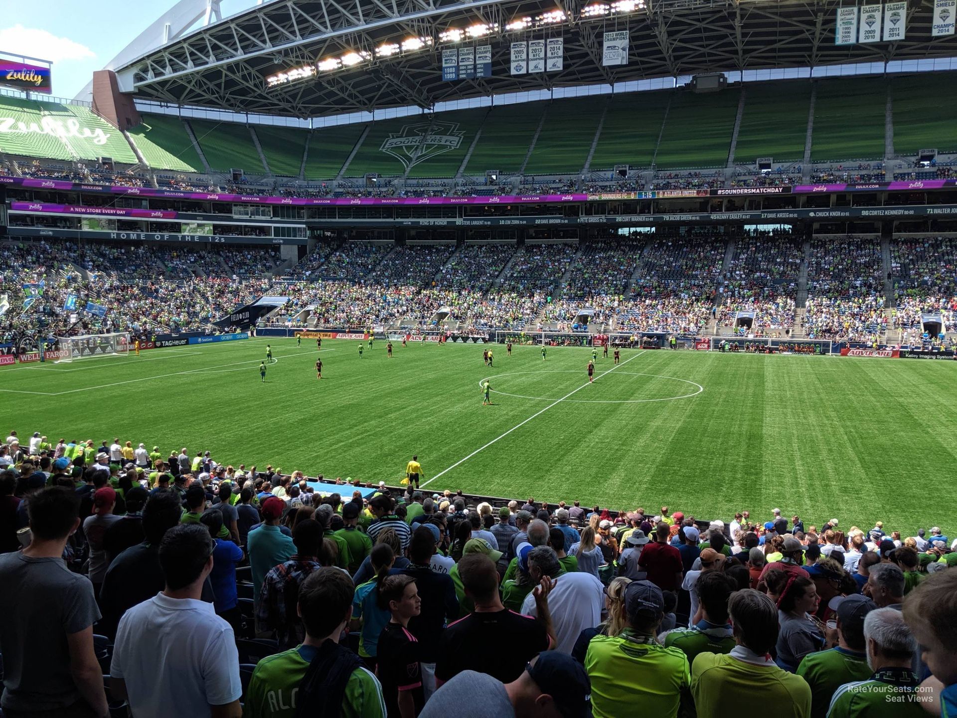 Seattle Sounders vs Colorado Rapids Section 108