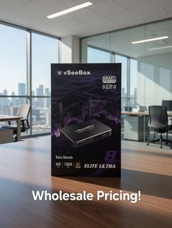 📺 vSeeBox Elite Ultra 📺 TV STREAMING BOX 📺
