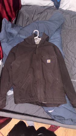 Brown carhart jacket