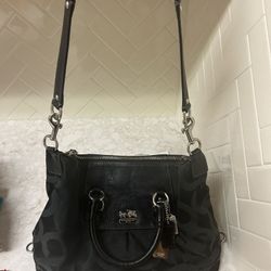 COACH Purse - Signature Ashley Satchel