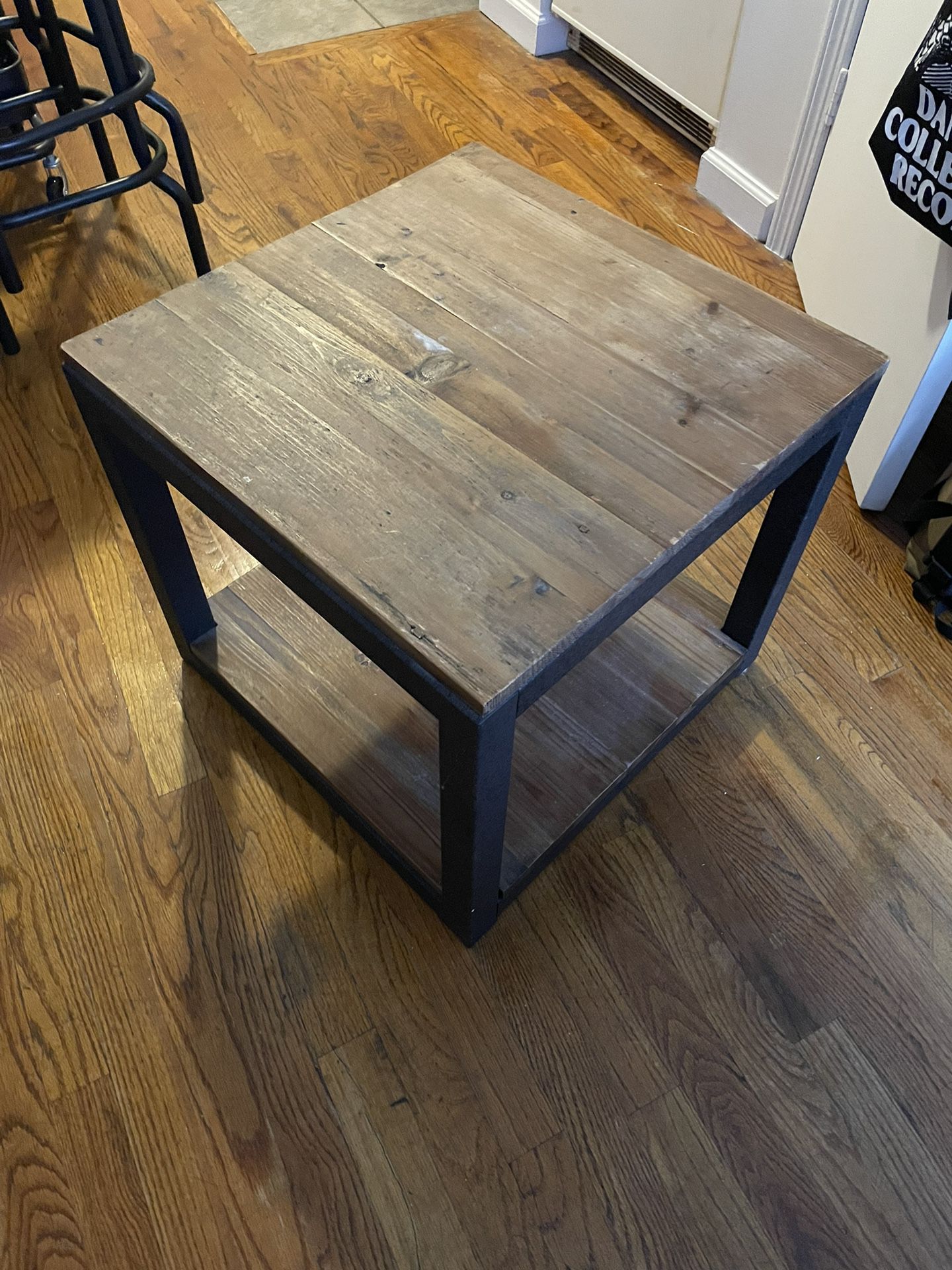 Wood + Metal Coffee Table