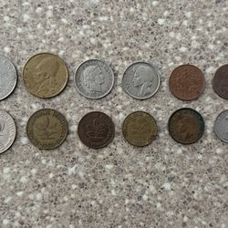 Collection Of Miscellaneous Coins From Around The World