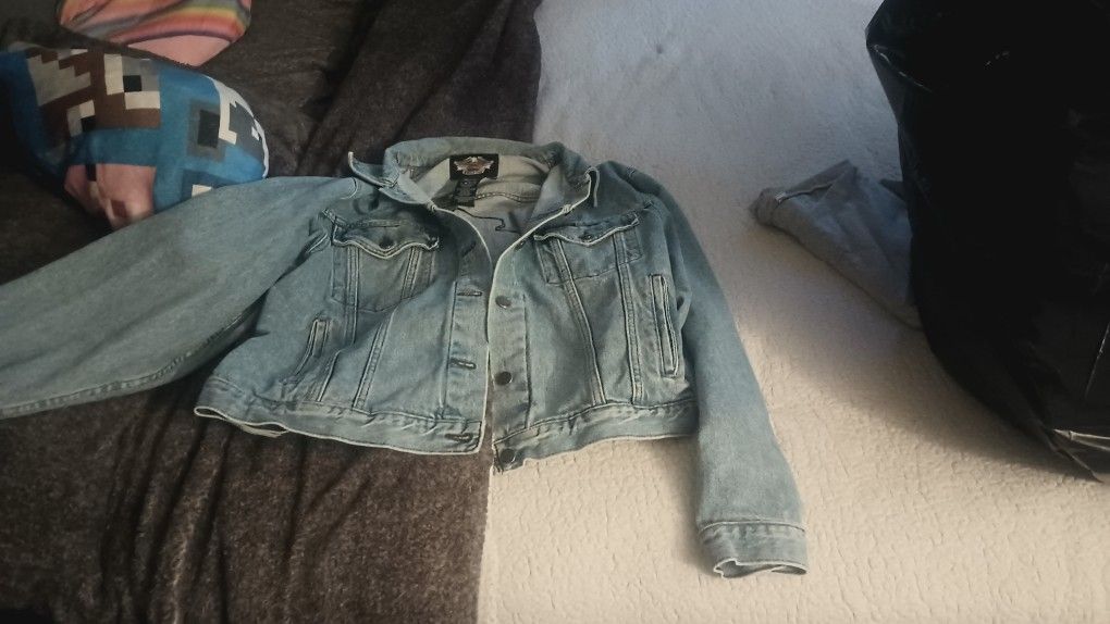 Harley Davidson Jean Jacket