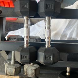 10 Lb Dumbbells Pair