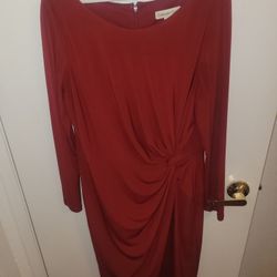 Ladies Red Dress