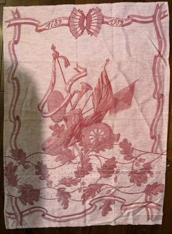LE JACQUARD FRANCIS 100% COTTON KITCHEN TOWEL.  MADE IN FRANCE 