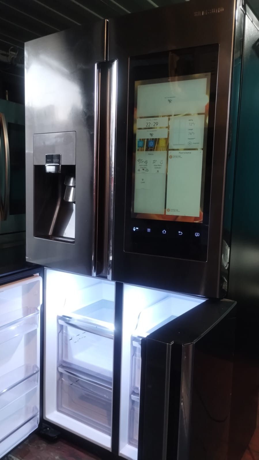 Refrigerador Samsung Con Pantalla Seminuevo