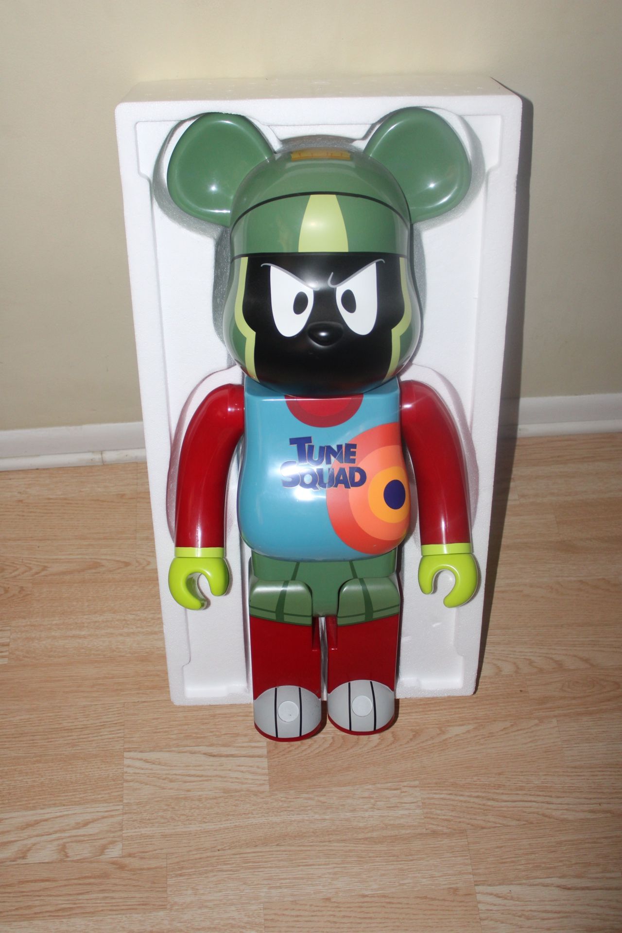 SPACE JAM ‘MARVIN THE MARTIAN’ BEAR BRICK 1000%