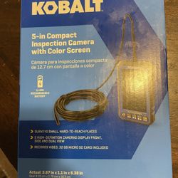 Kobalt 5-in Compact Inspection Camera With Color Screen