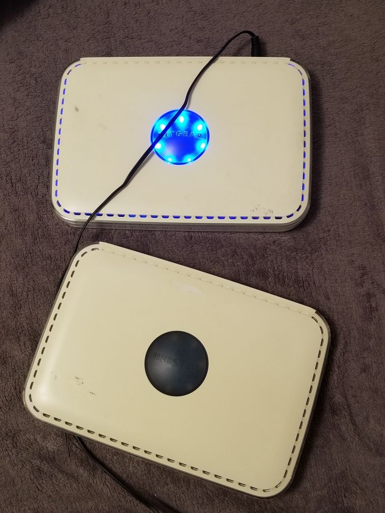 NETGEAR WPN824 ROUTERS LOT OF 2. TESTED WORKING 100%