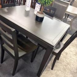 New Costco Sturdy Solid 5 Piece Dining or Kitchen Set