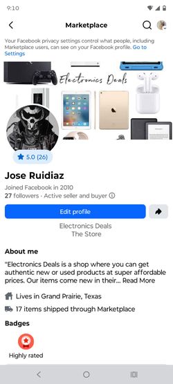My Facebook Marketplace