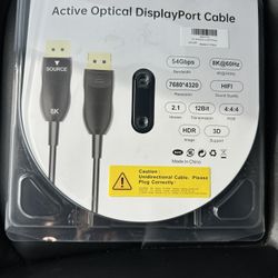 Active Optical DisplayPort Cable
