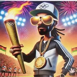 Snoop Dog Olympics Vinyl Decal