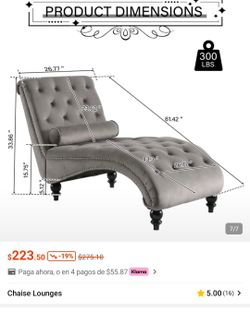 Lounge chair almost new