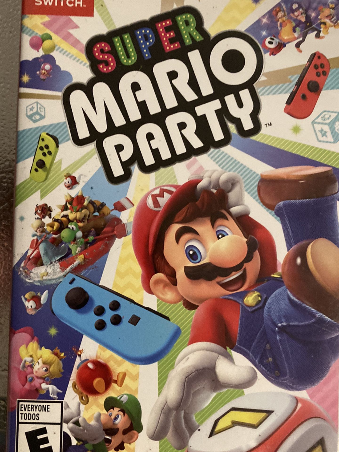Super Mario Party Switch Used