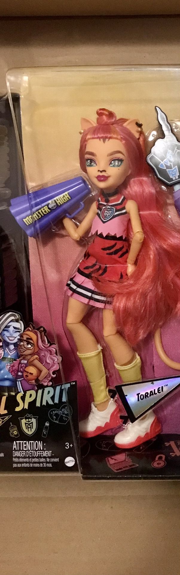 Monster High Toralei Generation 3 G3 Reboot NEW! Doll is taken out of the Ghoul Spirit 6 pack. Loose, No doll box. Will be put in a shipping box! I ha