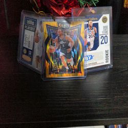 Kawhi Leonard Gold Wave Card 10/10