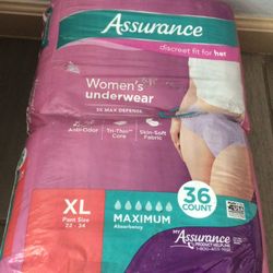 Assurance XL  36 Count Pull Ups