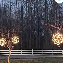 Incandescent Tree Light Balls